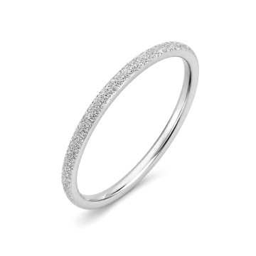 Inel Minimal Sand din Argint 925