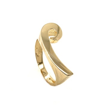 Inel Modern Val Aurit