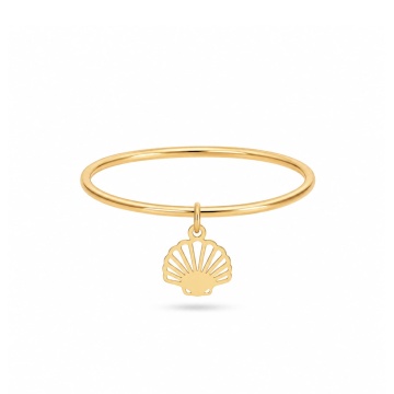 Inel Sea Shell din AUR 14K