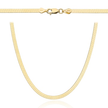 Lanț din Aur 14K Bandă 45cm - 3.5mm