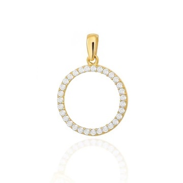 Pandantiv Aur 14K cu Zirconii