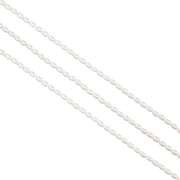 Sirag Perle Mallorca bob de orez 3.5mm - alb perlat