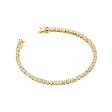 Bratara Aur 14K cu Diamante Naturale 4.40 ct