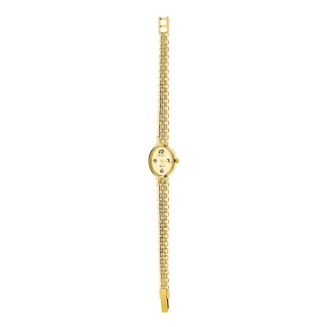 Ceas Aur 14K cu Cadran Oval