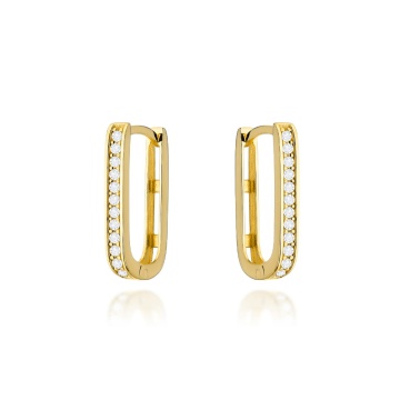 Cercei Aur 14k cu Zirconii