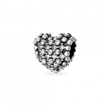 Charm din Argint 925 Heart Bomb 2.61g