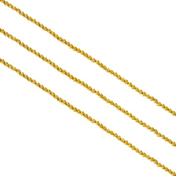 Hematite rotunde fatetate - water plated gold - 2mm - sirag aprox 205 buc
