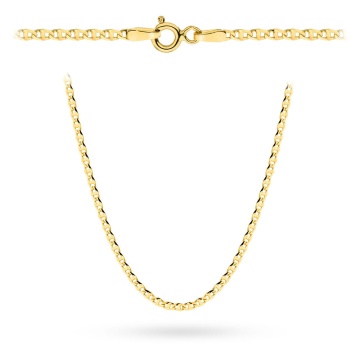 Lanț de aur 585 - țesătură gucci 70 cm
