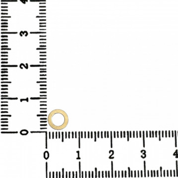 Link din aur 14k - pentru bratara - cerculet little