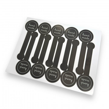 Set 10 stickere Handmade pentru sigilare cutii/colete
