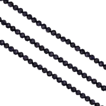 Sirag Purple Goldstone fatetat 4mm