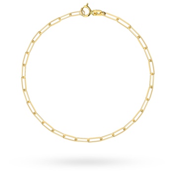 Brățară Aur 14K Cu Zale Subtile - Eleganță Atemporală