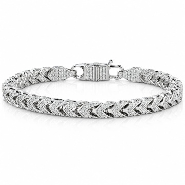 Bratara Dazzling Square din argint 925