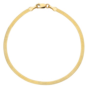 Brățară Tip Bandă Elegantă Din Aur 14K