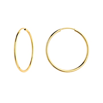 Cercei Creole Aur 14k, 5 cm