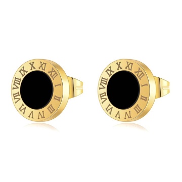 Cercei Timeless din Inox placati cu AUR 18K