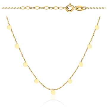 Colier Aur 14k cu Banuti, 42+3 cm