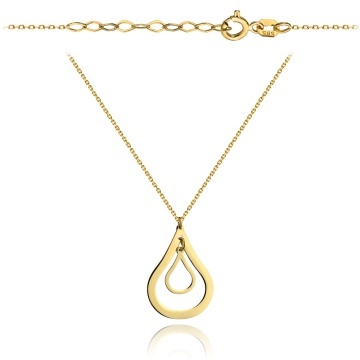 Colier cu Pandantiv Lacrima- Aur 14k