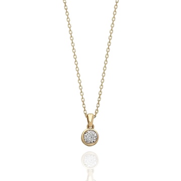 Colier Summers din AUR 14K cu Diamant