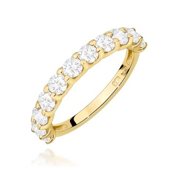 Inel Aur 14K cu Diamante de Laborator 1.10 ct