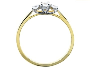 Inel Aur 14k cu Pietre Cub Zirconia
