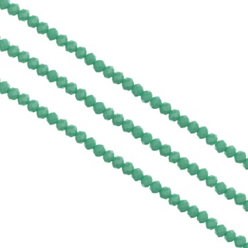 Șirag cristale 4 mm Turcoaz Teal, șirag Aprox 130 buc
