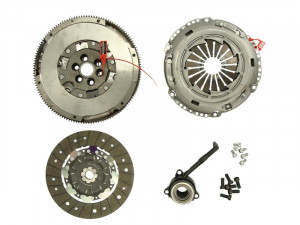 Volanta dubla si kit ambreiaj Luk Seat Leon 1.9 TDI 130cp/150cp (2000-2006)