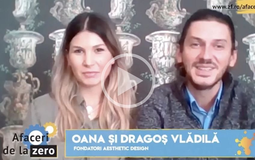 Afaceri de la 0, Ziarul Financiar - Interviu Oana și Dragoș