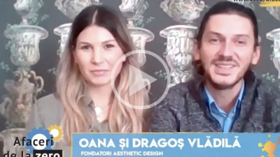 Afaceri de la 0, Ziarul Financiar - Interviu Oana și Dragoș