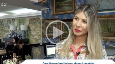 Tapetul în baie - Neatza cu Razvan și Dani