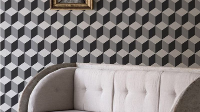 Tapet cu forme geometrice