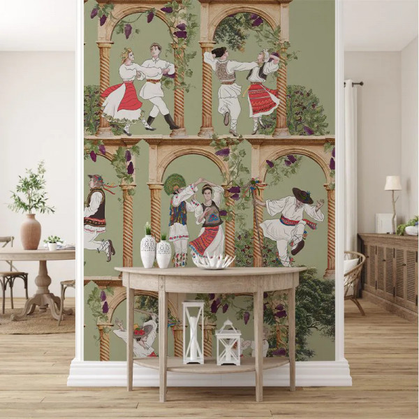 Обои Roata de la Runc in iarba (clasic) - Img 3