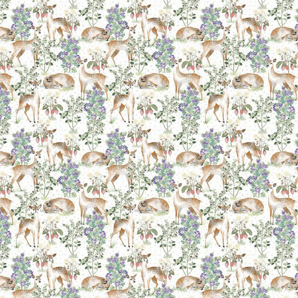 Anca&#039;s Fawn In White Тапет - Img 2