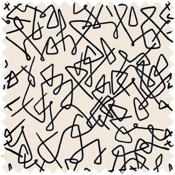 Doodle (pattern) Látka