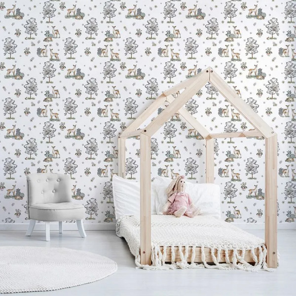 Papier peint Animaux Enfant Aida's Doe – VLAdiLA - Img 3