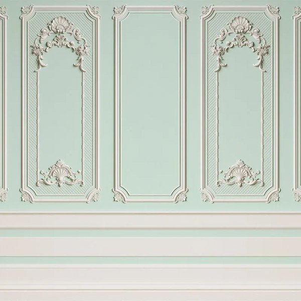 Papier peint Baroque Château Ciel Stucco – VLAdiLA - Img 2