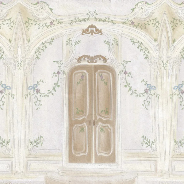 Papier peint Classique Noble Pastel Richesse Light – VLAdiLA - Img 2