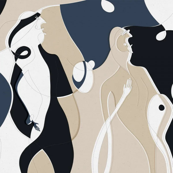 Papier peint Classique Noble Rumors Navy – VLAdiLA - Img 2