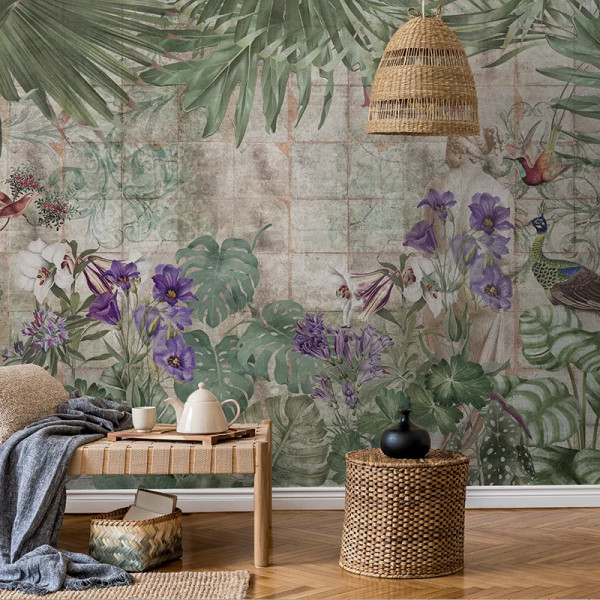 Papier peint Floral Noble Le Voyage – VLAdiLA - Img 3