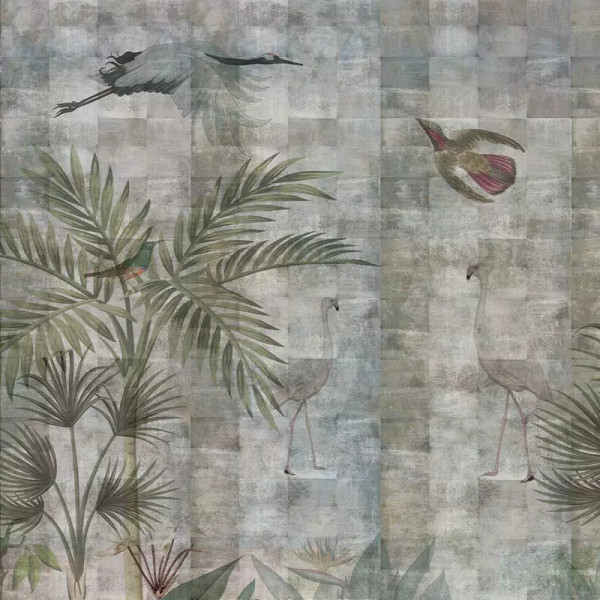 Papier peint Moderne Abstrait Birds and grunge – VLAdiLA - Img 2