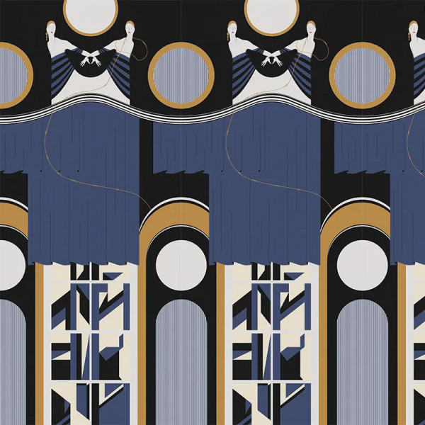 Papier peint Moderne Nature Academy Theatre Blue – VLAdiLA - Img 2