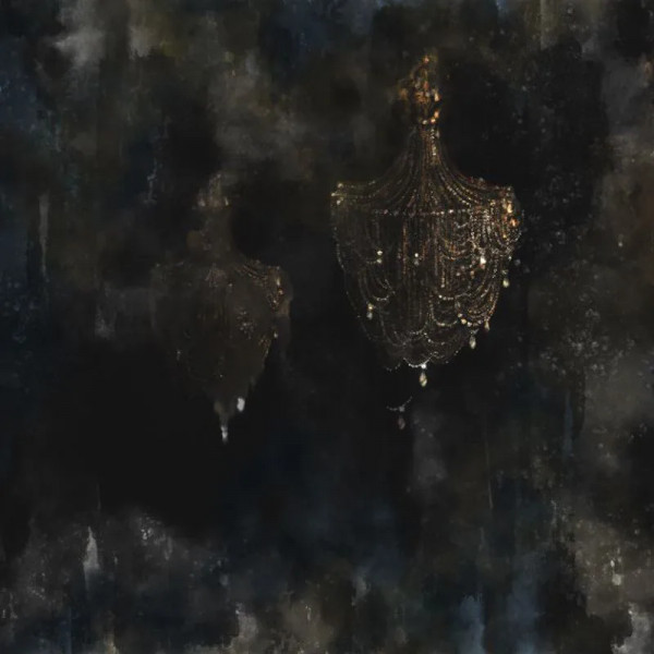 Papier peint Nature Luxe Chandelier Gold – VLAdiLA - Img 2