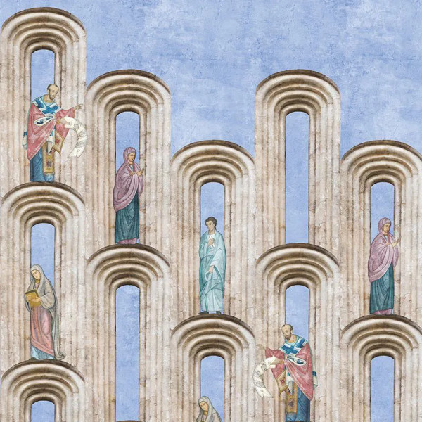 Papier peint panoramique Moderne Pierre Locuri Sfinte (aghiasma) – VLAdiLA - Img 2