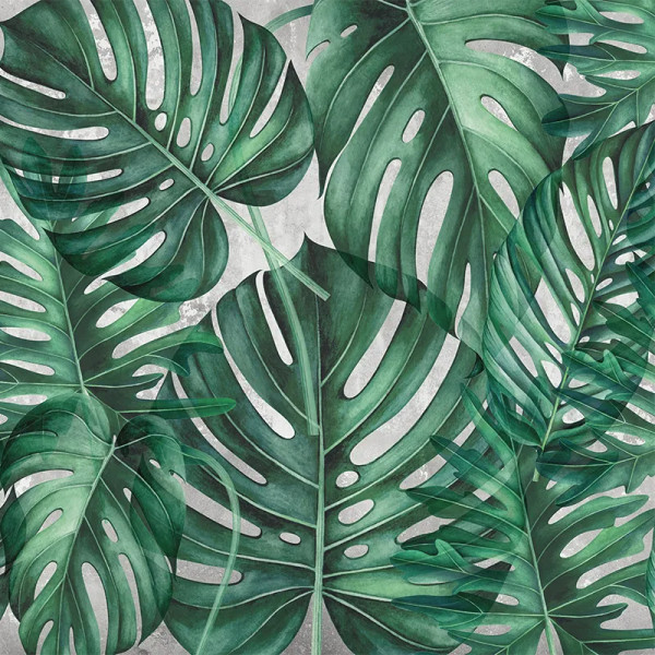 Papier peint Tropical Nature Green Philodendron – VLAdiLA - Img 2