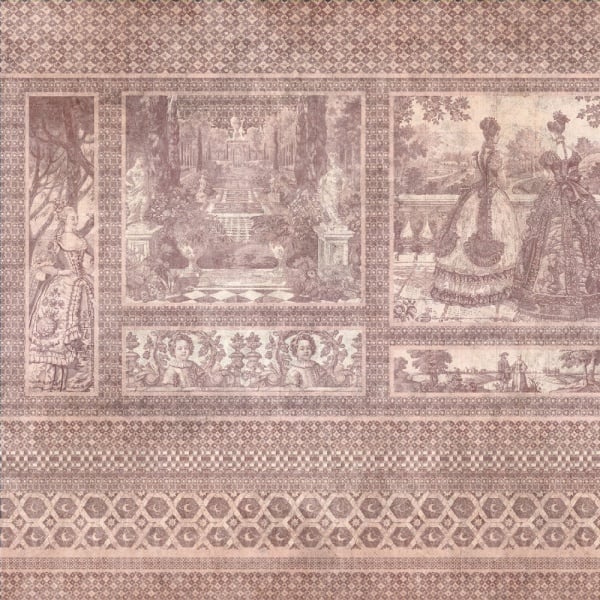 Tapet Mythic Panorama rose - Img 3