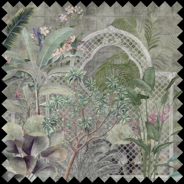 Tissu Verdant Mosaic - Img 2
