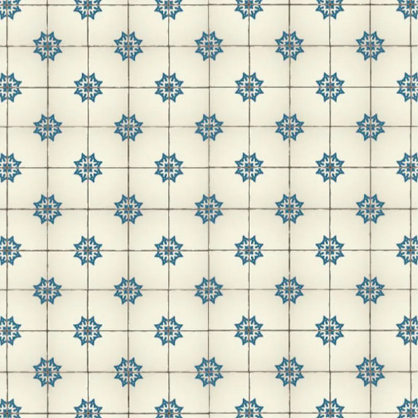 Vintage Tiles Pattern Тапет - Img 2