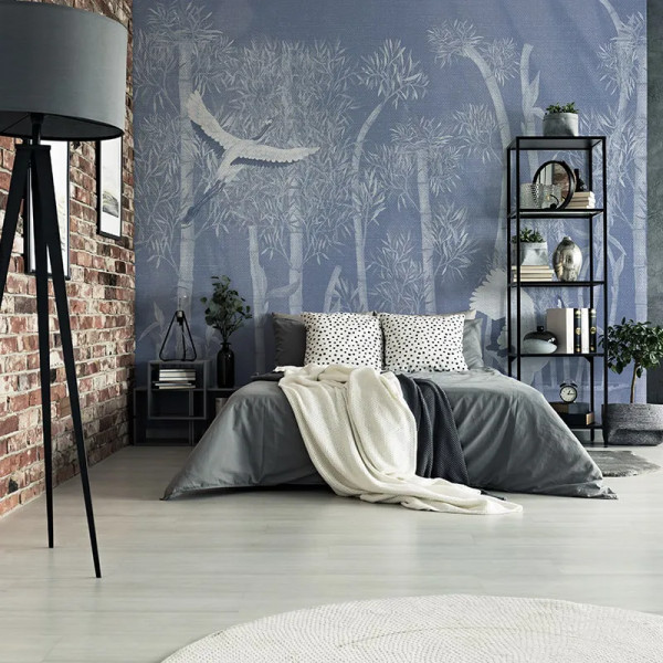 Обои Makino Pavilion Blush Blue - Img 3