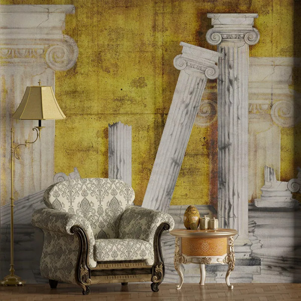 Antique Alabaster in Gold Тапет