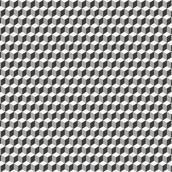 Black and White Cube Тапет - Img 1